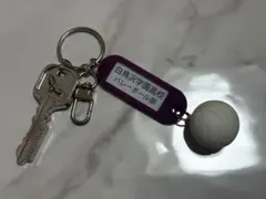 ハイキュー トレーディング高校名付き鍵チャームキーホルダー　白鳥沢学園高校