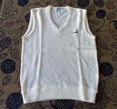 クロコダイル／ニットベスト／CROCODILE／美品／クリーニング済のサムネイル