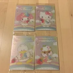 サンリオキャラクターズ ウエハース カード 4枚