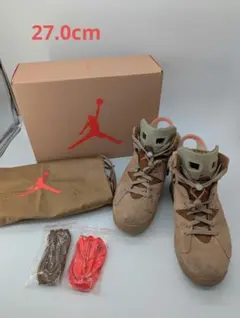 か*め様 トラヴィス・スコット × ナイキ エアジョーダン6 