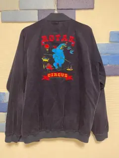 【激レア】rotar 鳥獣戯画スカジャン【Mサイズ】 Azuma - × ROTAR 鳥獣戯画 SUKA JACKET / スカジャン (BLACK,BLUE) | HAZE