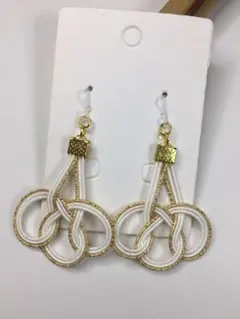 358 新作 水引 ピアス イヤリング