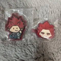 切島鋭児郎 前髪クリップ ラバーキーホルダー