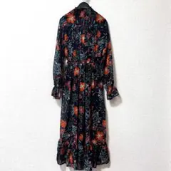 VIVIENNE TAM 花柄 シアーワンピース 38サイズ - メルカリ
