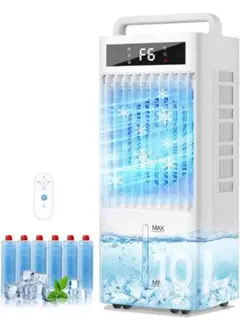 ポータブルクーラー 冷風機 10L大容量 6段階風量調整 本体 ポータブルクーラー 冷風機 10L大容量 6段階風量調整 本体 - メルカリ