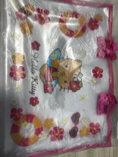 サンリオ　ハローキティ　一番くじ　当たりくじ　クリアトートバッグ　日焼けキティ