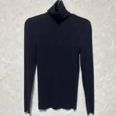 ラルフローレン　Ｌ　タートルネック　ネイビー