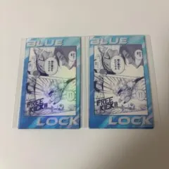 ブルーロック展 糸師冴 士道龍聖 トレーディングクリアカード ブルロ