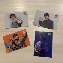 Mrs. GREEN APPLE ミュージシャン フォトカード若井滉斗4枚セット