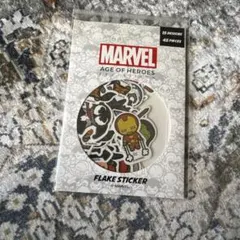 MARVEL フレークステッカー マーベルのサムネイル