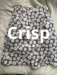 Crisp クリスプ チューリップ 膝丈スカート 花柄 ガーリー 森ガールのサムネイル