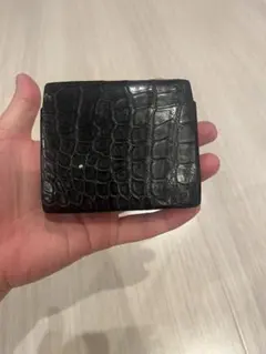 T.MBHポロサスクロコ葉合わせ二つ折り財布 t.mbh ストラスブルゴ