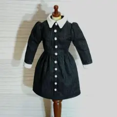 22cmドール服☆クラシカルワンピース2&ソックス☆リカちゃん、ブライスなどに