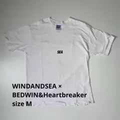 WINDANDSEA BEDWIN ベドウィン コラボ　Tシャツ M 白のサムネイル