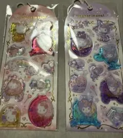 ウォーターインシール　キティ　クロミ　セット