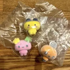 たまごっちカプセルフロッキーズセット　(まめっち　ふらわっち　めめっち)