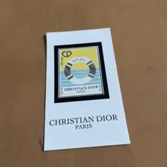 CHRISTIAN DIOR ロゴ入りアイテムシール