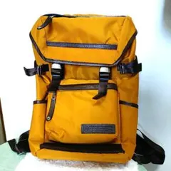 未使用品❢ メンズレディース兼用 ナイロン製マスタードロールトップバックパック