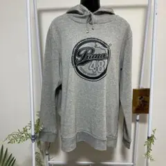 Puma グレー パーカー フード付き