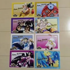 ワンピース　麦わらストア　バースデーカード