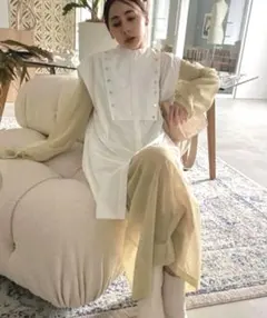 AMERI MEDI BUTTON TUNIC SHIRT