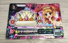 アイカツ カード ガーリーバイオリンティアラ
