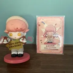 DIMOO WORLD × DISNEY フィギュア　Chip and Dale