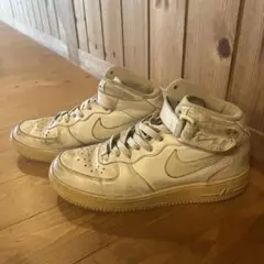 Nike Air Force 1 ホワイト ハイカット　24.5 シューズ