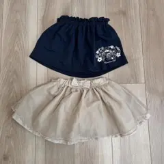 スカート　2点セット　バースデイ　mamaraku アンパンマン　80サイズ