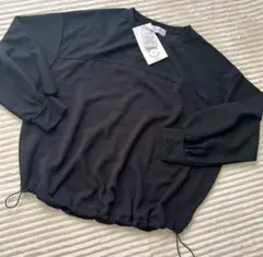 seasonreason ブラック 長袖 トップス Mサイズ