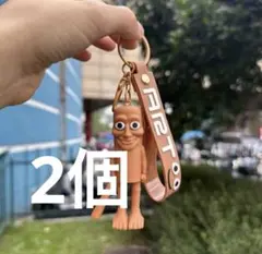 イタリアンブレインロットのトゥントゥントゥンサフール キーホルダー2個セット！