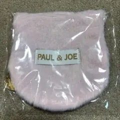 新品未開封ゼクシィ特別付録　PAUL & JOE ふわふわネコポーチ　ファー