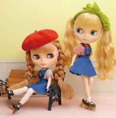 【Dear Darling】デニム チェリージャンパースカート