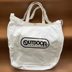 OUTDOOR PRODUCTS 2WAY トートバッグ ホワイトのサムネイル
