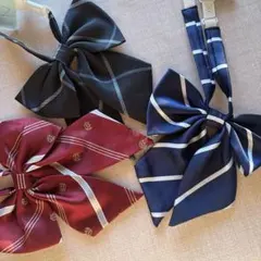 新品　スクールリボン 3点セット7、12、17