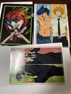 チェンソーマン　miniクリアファイル　3枚セット