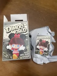 POPMART DIMOO ディズニー ぬいぐるみキーチェーン ミニーマウス