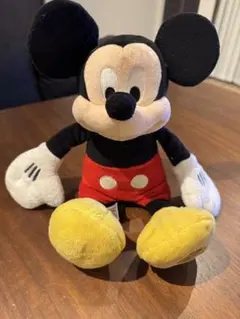 年末までに処分　ディズニー ミッキーマウス ぬいぐるみ 約30cm