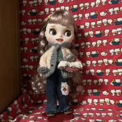Blythe　アイシードール用パンツ＆バッグセット