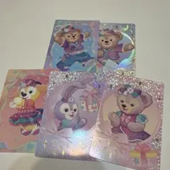 香港ディズニー20周年記念トレカ　ダッフィー　カード