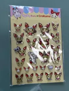 けんけつちゃん × CroKuma シール ステッカー