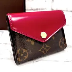 ✨極上美品✨ルイヴィトン　モノグラム ポルトフォイユ ゾエ　フューシャ RFID ✨極上美品✨ルイヴィトン モノグラム ポルトフォイユ ゾエ フューシャ