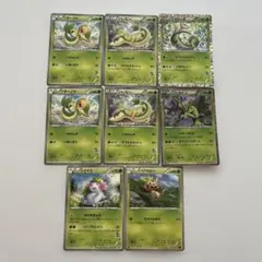 ポケモンカード ツタージャ進化ライン 他　8枚セット
