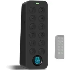 For SwitchBot スマートロック 指紋認証パッド カバー ブラック