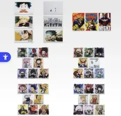 僕のヒーローアカデミア 一番くじ J賞 ステッカー 4種 コンプセット ヒロアカ