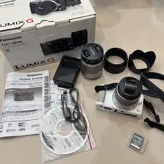 Panasonic LUMIX G DOUBLE LENS KITホワイト 本体 - メルカリ