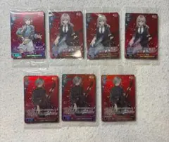ヴァイスシュヴァルツ　ガールズバンドクライ　プロモカード　７個セット
