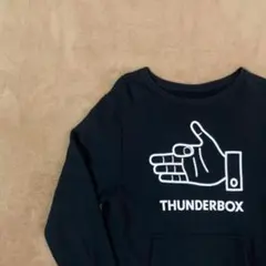 THUNDERBOX ハンドサインスウェット