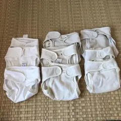 コットンおむつカバー 60.70.80サイズ 10枚セット