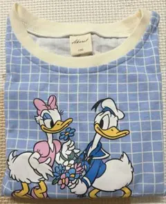 ドナルドダック デイジーダック Tシャツ 100cm